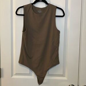 NUUDS Ribbed Tank Bodysuit